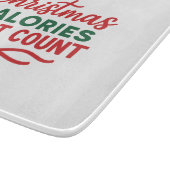 Planche À Découper Citation drôle de Noël régime (Coin)