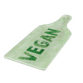 Planche À Découper Citation heureuse d'art végétalien des textes - (Coin)