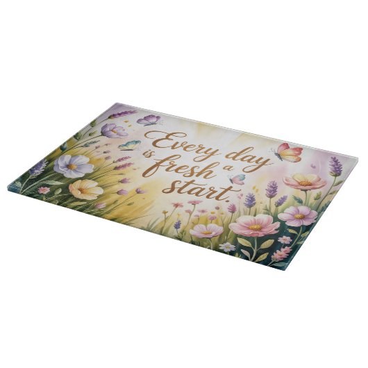 Planche À Découper Citation inspirante (Coin)