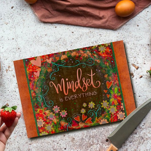 Planche À Découper Citation Motivationnelle Inspirationnelle Coeurs F