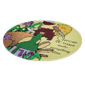 Planche À Découper Citation pour les amateurs de fromages et de vins (Coin)