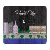 Planche À Découper Cité de Nuit (Devant)