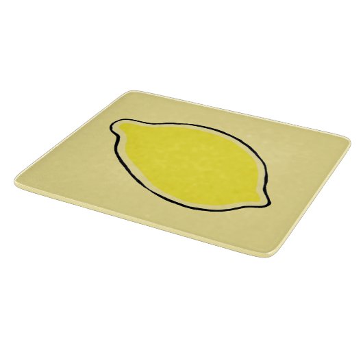 Planche À Découper Citron (Coin)