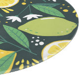 Planche À Découper Citron Abstrait : Art Moderne Sans Seamless. (Coin)