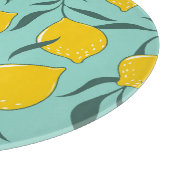 Planche À Découper Citron Art Mode Abstrait sans couture (Coin)