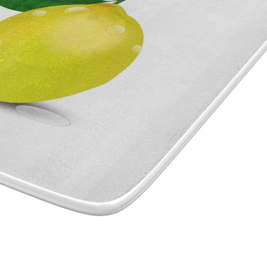 Planche à découper citron botanique (Coin)