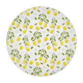 Planche À Découper Citron, Citrus jaune et vert (Devant)