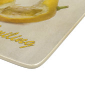 Planche À Découper Citron - Continuer à sourire (Coin)