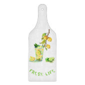 Planche À Découper Citron Cool Boire Lemonade Lemons Cutboard (Devant)
