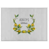 Planche À Découper Citron personnalisé (Devant)