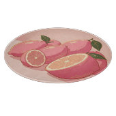 Planche À Découper Citron Rose Moderne Féminin (Coin)