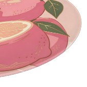 Planche À Découper Citron Rose Moderne Féminin (Coin)