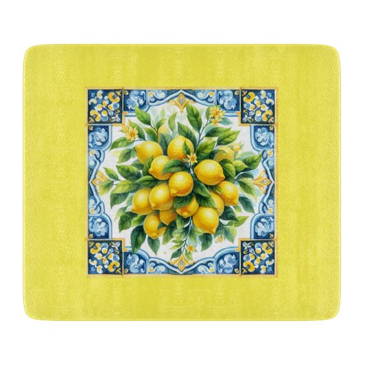 Planche À Découper Citrons (Devant)