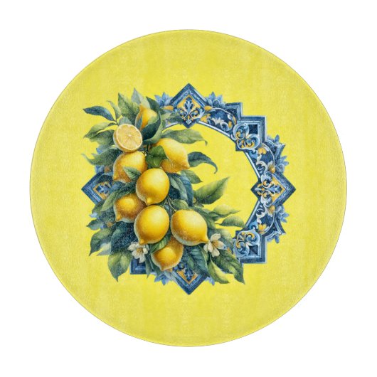 Planche À Découper Citrons (Devant)