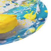 Planche À Découper Citrons en splash (Coin)