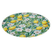 Planche À Découper Citrons et Fleurs Blanches - Décor de Campagne Fra (Coin)