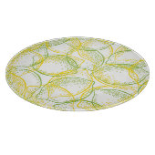 Planche À Découper Citrons et Limes : Motif frais. (Coin)