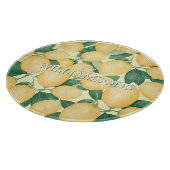 Planche À Découper Citrons personnalisés vert (Coin)