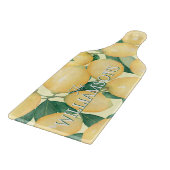 Planche À Découper Citrons Verre personnalisé (Coin)