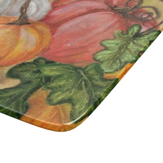 Planche À Découper Citrouille - Aquarelle (Coin)