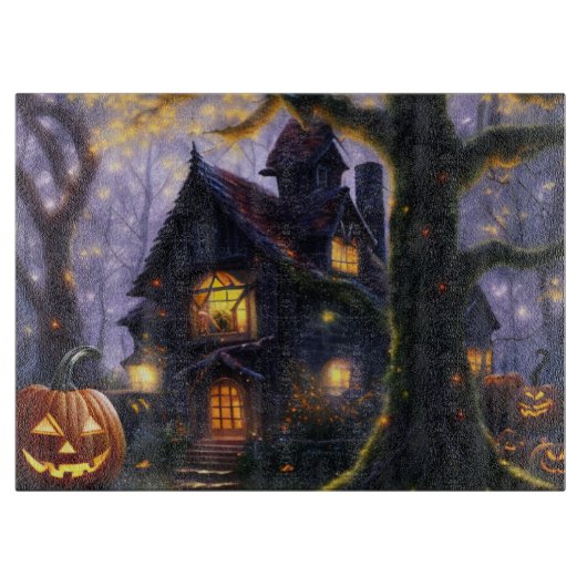 Planche À Découper citrouille/automne/Halloween (Devant)