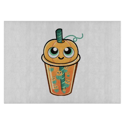 Planche À Découper Citrouille Boba Jellyfish (Devant)