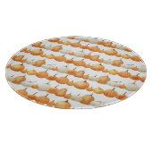 Planche À Découper Citrouille d'automne : Motif d'illustration aquare (Coin)