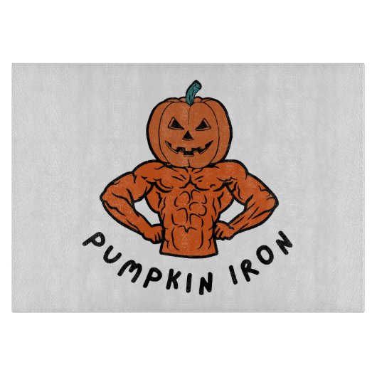 Planche À Découper Citrouille de fer  (Devant)