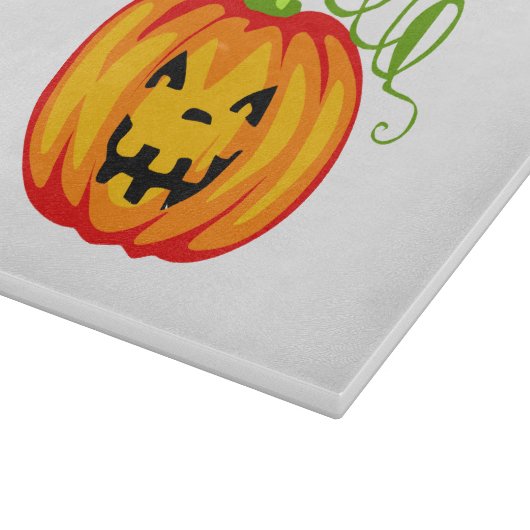 Planche À Découper Citrouille de Halloween (Coin)