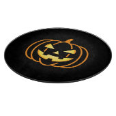 Planche À Découper Citrouille d'Halloween Classique Jack-O'-Lantern (Coin)