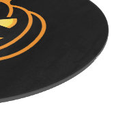 Planche À Découper Citrouille d'Halloween Classique Jack-O'-Lantern (Coin)