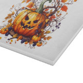 Planche À Découper citrouille drôle d'automne Halloween (Coin)