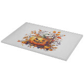 Planche À Découper citrouille drôle d'automne Halloween (Coin)