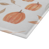Planche À Découper Citrouille et Feuille d'automne (Coin)