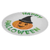 Planche À Découper citrouille "HAPPY HALLOWEEN" (Coin)