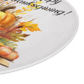 Planche À Découper Citrouille Maple Tree Feuille Lampe Thanksgiving (Coin)