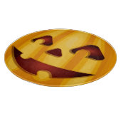 Planche À Découper Citrouille sculpté souriant design Halloween (Coin)