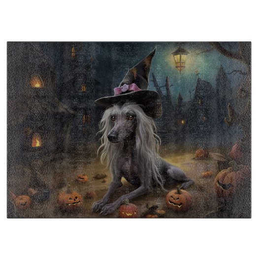 Planche À Découper Citrouilles chinois arrêtés Halloween effrayant (Devant)