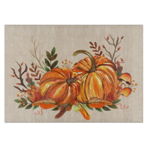 Planche À Découper Citrouilles d'automne