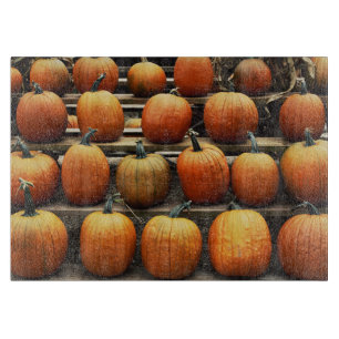 Planche À Découper Citrouilles d'automne