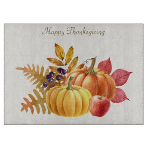 Planche à découper citrouilles de Thanksgiving