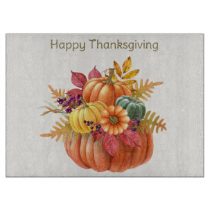 Planche à découper citrouilles de Thanksgiving