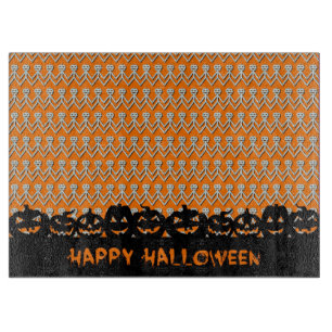 Planche À Découper Citrouilles d'Halloween