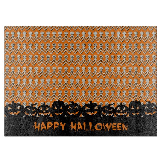 Planche À Découper Citrouilles d'Halloween (Devant)