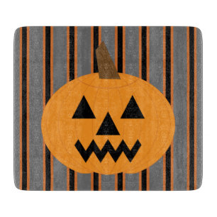 Planche À Découper Citrouilles Halloween amusantes et élégantes