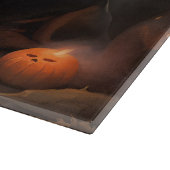 Planche À Découper Citrouilles limier Halloween effrayant (Coin)