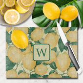 Planche À Découper Citrus citron vert Monogramme
