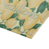 Planche À Découper Citrus citron vert Personnalisé (Coin)