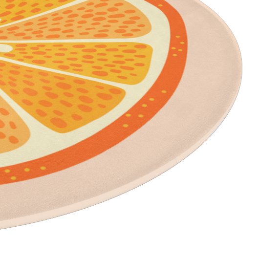 Planche À Découper Citrus Orange (Coin)