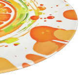 Planche À Découper Citrus Splash of Joy (Coin)